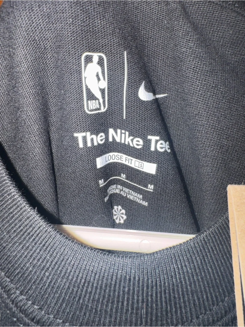 Nike NBA Philadelphia 76ers Loose Fit Tee – Black, Size M, NWT